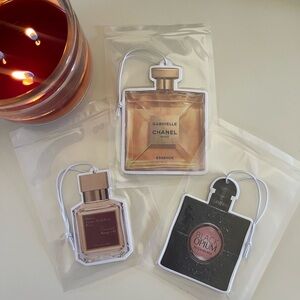 CHANEL Gabrielle - YSL Black Opium & Baccarat Rouge Essence Air Fresheners